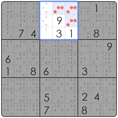 extreme sudoku tips