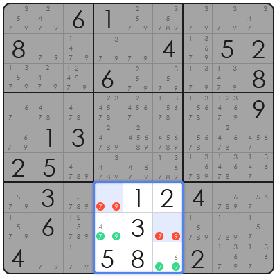 sudoku packing method